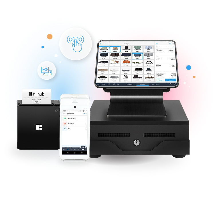 Tillhub iPad Kassensystem - Funktionen für alle Geschäftsbereiche